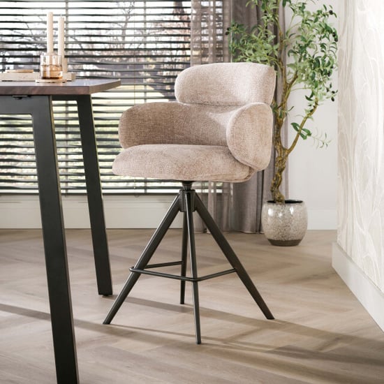 Hoyz Nero Barstuhl - 60x60x98 cm 2er-Set - Image 1
