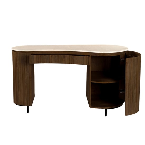 Brix Dexter Schreibtisch Bottecino 60x136x80cm - Image 5