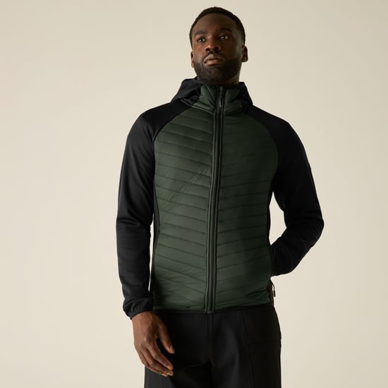 Regatta - "Andreson" Hybridjacke für Herren (Dunkel-Khaki/Schwarz) - Image 1