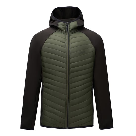 Regatta - "Andreson" Hybridjacke für Herren (Dunkel-Khaki/Schwarz) - Image 2