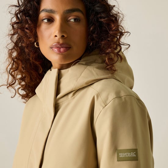 Regatta - "Ramona" Jacke, wasserfest für Damen (Gerstenkorn Gelb) - Image 5