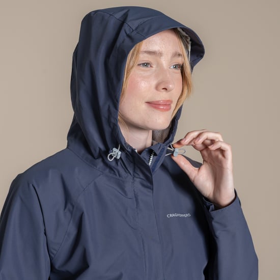 Craghoppers - "Ossus" Jacke, wasserfest für Damen (Anthrazit) - Image 5