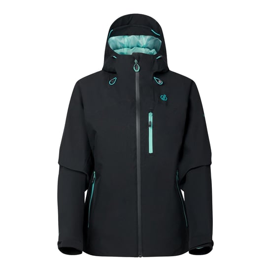 Dare 2B - "Torrek III" Jacke für Damen (Schwarz/Petrol) - Image 2