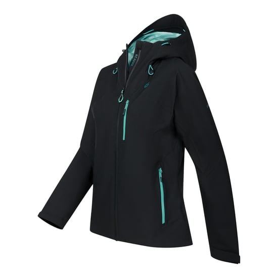 Dare 2B - "Torrek III" Jacke für Damen (Schwarz/Petrol) - Image 4