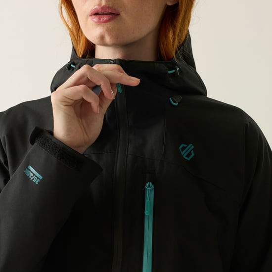 Dare 2B - "Torrek III" Jacke für Damen (Schwarz/Petrol) - Image 5