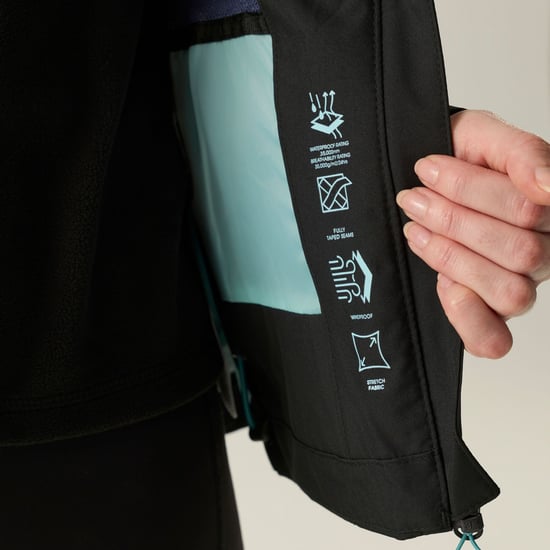 Dare 2B - "Torrek III" Jacke für Damen (Schwarz/Petrol) - Image 6