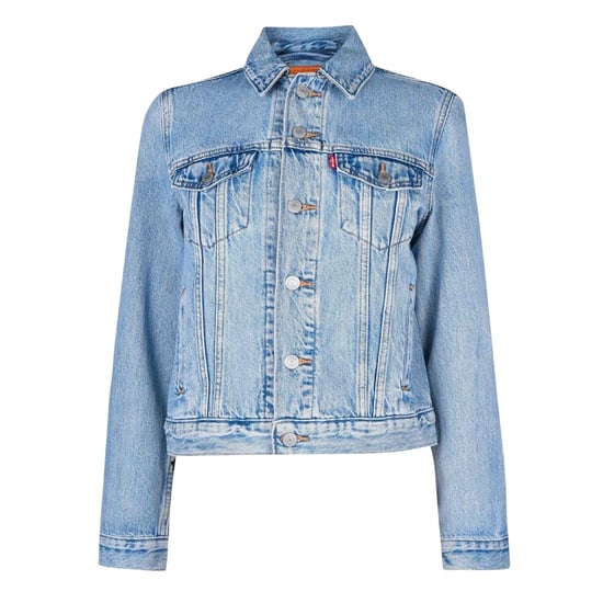Levis - "Ex" Truckerjacke für Damen, Boyfriend - locker geschnitten (Hellblau) - Image 1