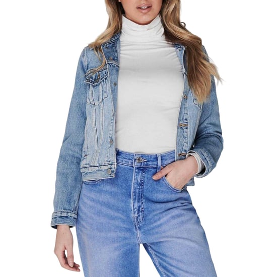 Levis - "Ex" Truckerjacke für Damen, Boyfriend - locker geschnitten (Hellblau) - Image 3