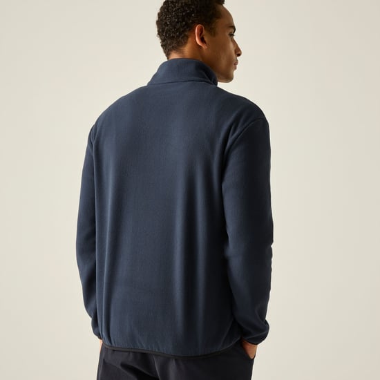 Regatta - "Frankie" Fleece-Oberteil für Herren, mit halbem Reißverschluss (Marine/Schwarz) - Image 6