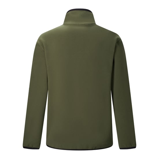 Regatta - "Frankie" Fleecejacke für Herren, Durchgehender Reißverschluss (Dunkel-Khaki/Schwarz) - Image 2
