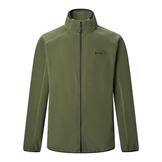 Regatta - "Hadfield" Fleecejacke Durchgehender Reißverschluss für Herren (Dunkel-Khaki) - Image 2