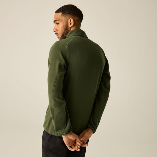Regatta - "Hadfield" Fleecejacke Durchgehender Reißverschluss für Herren (Dunkel-Khaki) - Image 6