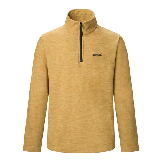 Regatta - "Thompson" Fleecejacke für Herren, mit halbem Reißverschluss, meliert (Holzbraun) - Image 1