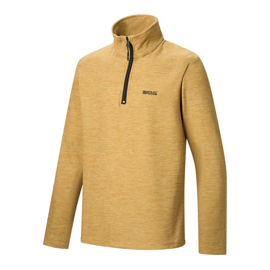 Regatta - "Thompson" Fleecejacke für Herren, mit halbem Reißverschluss, meliert (Holzbraun) - Image 3