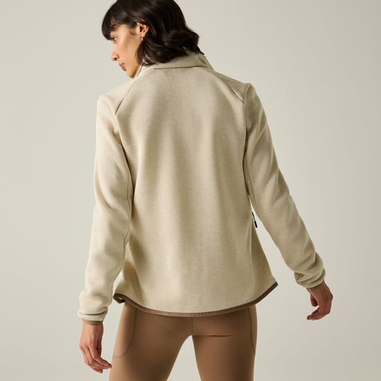 Regatta - "Newhill" Fleecejacke für Damen, Durchgehender Reißverschluss (Helles Vanillegelb) - Image 6