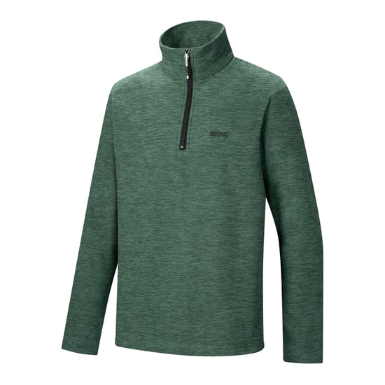 Regatta - "Thompson" Fleecejacke für Herren, mit halbem Reißverschluss, meliert (Dunkelwaldgrün) - Image 4
