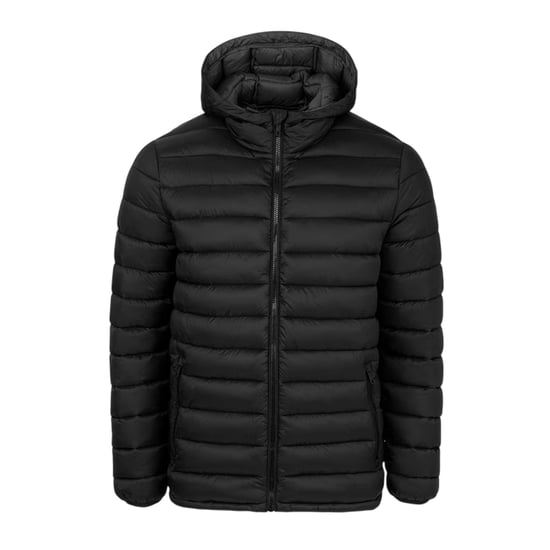 SoulCal - Kapuzenjacke für Herren, Gesteppt (Schwarz) - Image 1