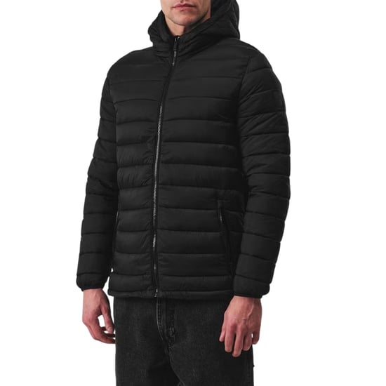 SoulCal - Kapuzenjacke für Herren, Gesteppt (Schwarz) - Image 3