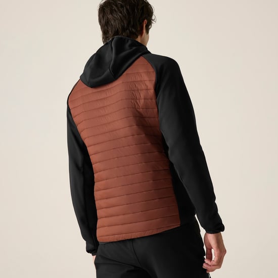 Regatta - "Andreson" Hybridjacke für Herren (Gebrannte Henna/Schwarz) - Image 5