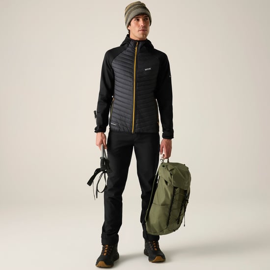 Regatta - "Andreson" Hybridjacke für Herren (Asche/Schwarz) - Image 5