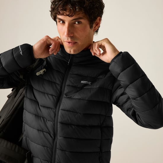 Regatta - "Marizion" Steppjacke für Herren (Schwarz/Holzbraun) - Image 6