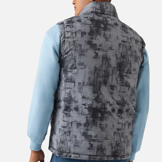Reebok - Weste für Herren, wendbar (Batik Blau) - Image 4