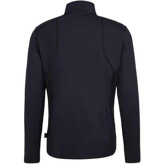 Ziener - "Jelano" Fleece-Oberteil für Herren, mit kurzem Reißverschluss (Schwarz) - Image 2