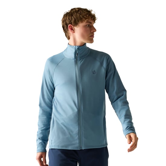 Dare 2B - "Fuse Up" Midlayer für Herren, Durchgehender Reißverschluss, Stretch (Blau) - Image 1
