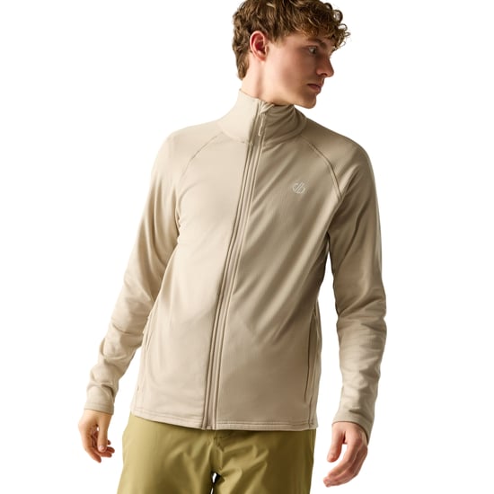 Dare 2B - "Fuse Up" Midlayer für Herren, Durchgehender Reißverschluss, Stretch (Weißer Pfeffer) - Image 1