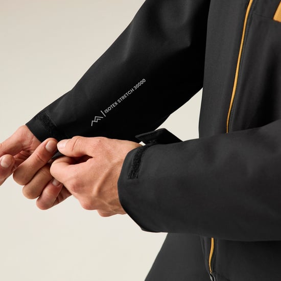 Regatta - "Wentwood" Jacke für Herren (Schwarz/Holzbraun) - Image 5
