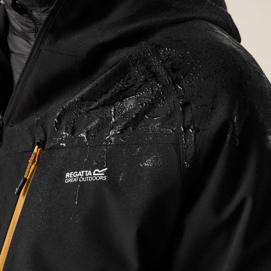 Regatta - "Wentwood" Jacke für Herren (Schwarz/Holzbraun) - Image 6