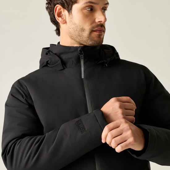 Regatta - "Merzen" Jacke, wasserfest für Herren, Isoliert (Schwarz) - Image 6