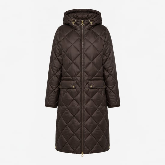 Joules Chessington Damen Steppjacke Schokoladenbraun - Image 1