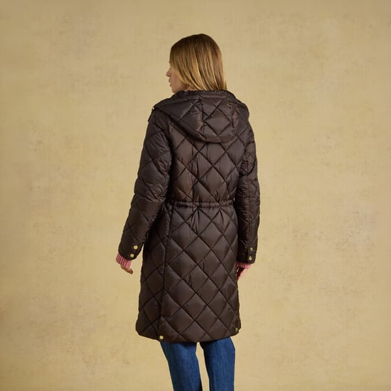 Joules Chessington Damen Steppjacke Schokoladenbraun - Image 4