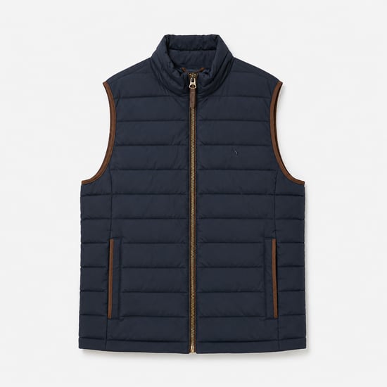 Joules Heritage Padded Herren-Steppweste Marineblau - Image 1