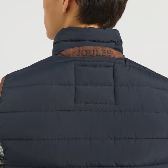 Joules Heritage Padded Herren-Steppweste Marineblau - Image 4