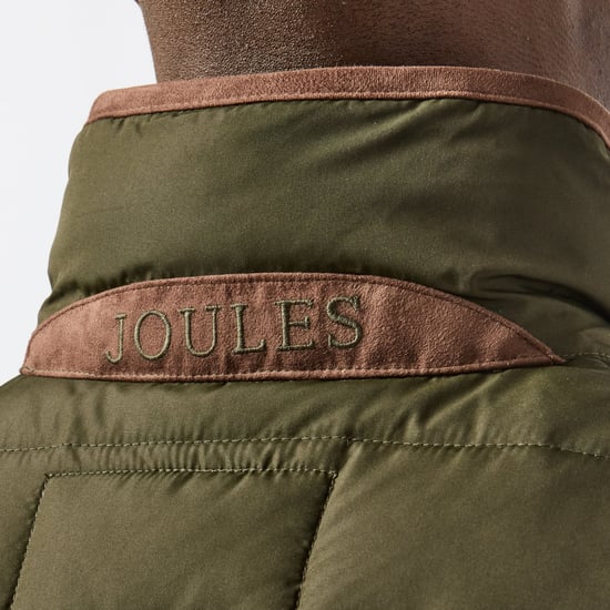 Joules Heritage Wattierte Herrenwesten Grün - Image 4