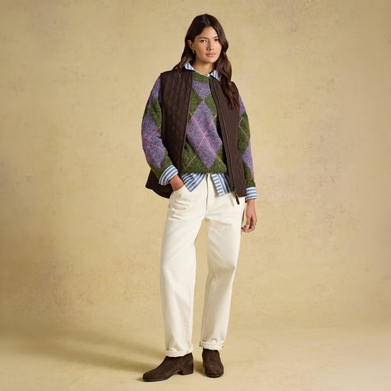 Joules Minx Damen-Steppweste Schokoladenbraun - Image 3
