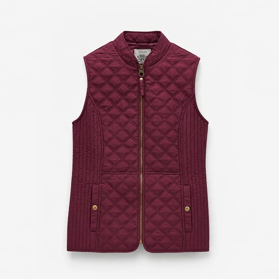 Joules Minx Damen Steppweste Dunkelrot - Image 1