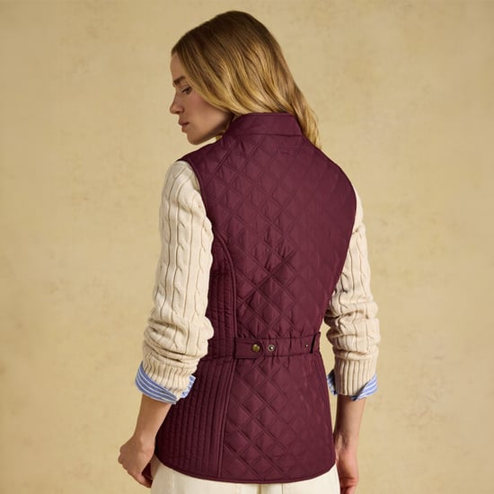 Joules Minx Damen Steppweste Dunkelrot - Image 6