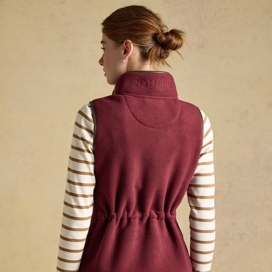 Joules Heritage Damen Steppwesten Rot - Image 4