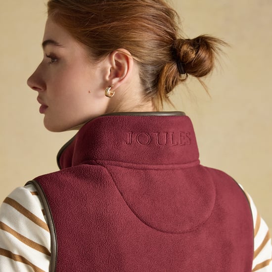 Joules Heritage Damen Steppwesten Rot - Image 6