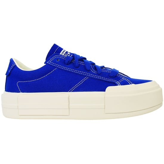 Converse Cruise OX Unisex Blaue Leinenschuhe - Image 1