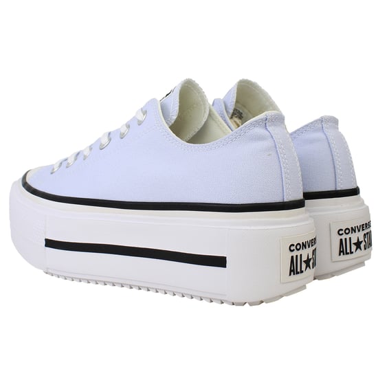 Converse Chuck Taylor Lift Double Stack OX Unisex Blaue Sneaker - Image 3
