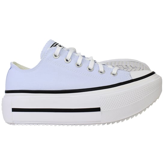 Converse Chuck Taylor Lift Double Stack OX Unisex Blaue Sneaker - Image 4