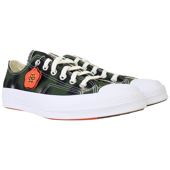 Converse Chuck 70 OX Unisex Freizeitschuhe Dunkelgrün - Image 2