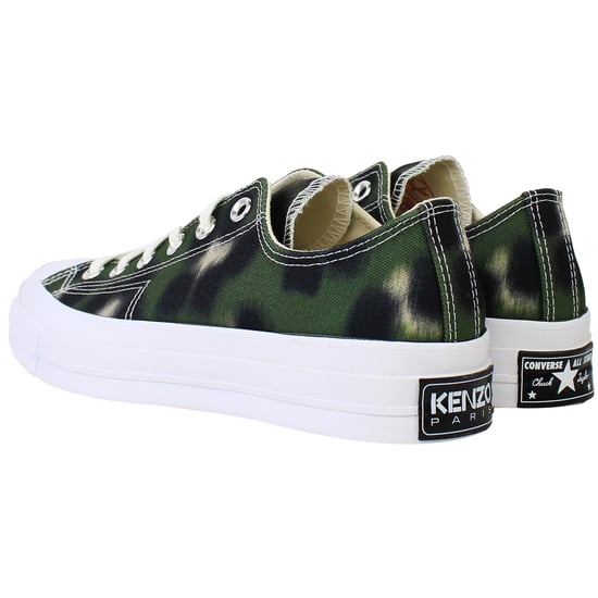 Converse Chuck 70 OX Unisex Freizeitschuhe Dunkelgrün - Image 3
