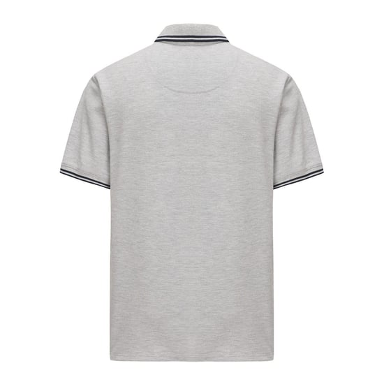 Pretty Green Barton Polohemd für Herren in Graumeliert - Image 2