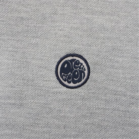 Pretty Green Barton Polohemd für Herren in Graumeliert - Image 4
