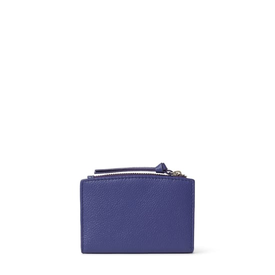 OSPREY LONDON Accessoires Osprey London London Molly Curved Bi Fold Leder-Kartenetui in Lila - Image 3